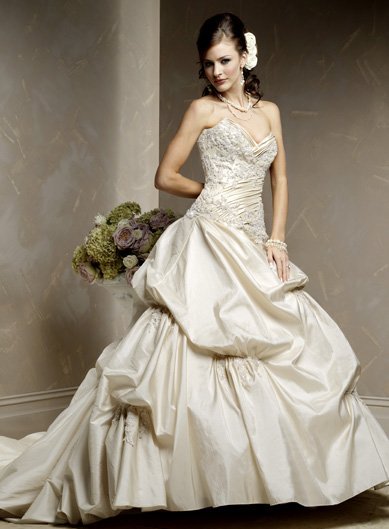 Free Shipping!custom-made wedding dress/evening dress