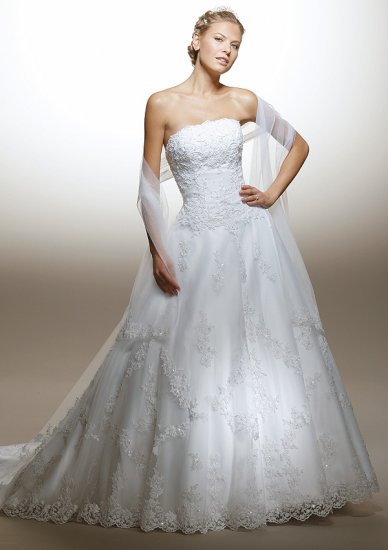 Free Shipping!custom-made wedding dress/evening dress