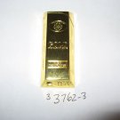 Gold Bullion Bar Shaped Butane Gas Lighter With Adjustable Flame