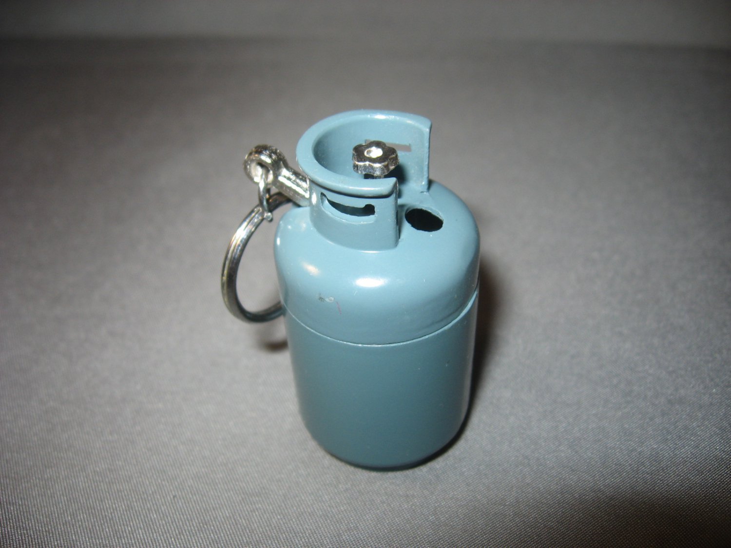 LP Gas Tank Style Butane Gas Lighter Keychain Gas Grill Tank Lighter