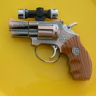 .357 Magnum Gun Pistol Shaped Jet Torch Lighter With Red Laser USA Stocked .357 Magnum Gun Pistol Shaped Jet Torch Lighter With Red Laser USA Stocked
