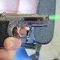 Sleek Gun Pistol Shaped Jet Torch Lighter With White LED Light