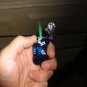 Blue Racing Motorcycle Jet Torch Lighter With LED Headlight