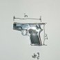 945M Twin Flame Revolver Pistol Gun Style Butane Jet Torch Lighter USA Stocked