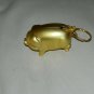 Cute Bronze Pig Shaped Butane Lighter Farm And Barn Keychain Lighter USA Stocked