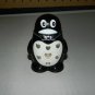 White Front Penguin Shaped Jet Torch Lighter With Flashing LED Colorful Lights