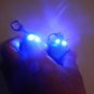 Pair Android Robot Style Keychain Blue LED Eyes Cool Sound Effects Green Blue