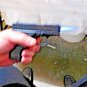 Military Model 17 Gen 5 Pistol Gun Shape Jet Torch Lighter Ashtay Combo USA