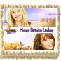 Hannah Montana Movie Edible Frosting Cake