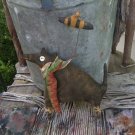 Primitive Summer Thyme Snookums and Watermelon With Polly Bumblebee