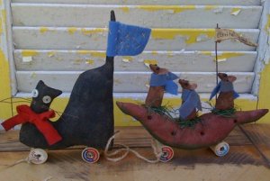 Primitive Cat and Mouse Parade