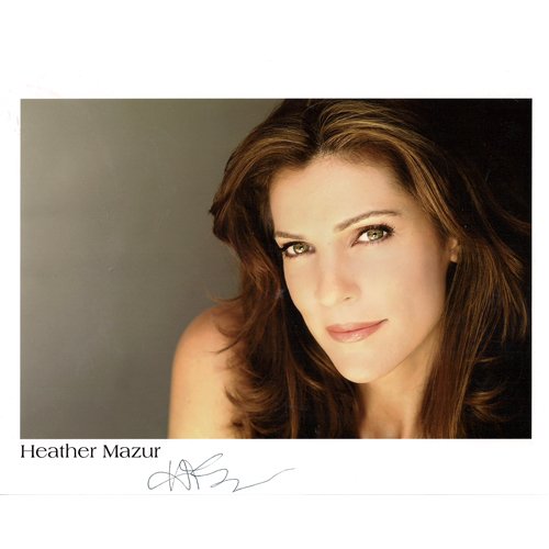 HEATHER MAZUR SIGNED 8x10 PHOTO + COA