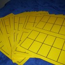 Ten Frame Cards - Laminated
