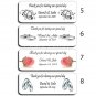 120 Personalized Wedding Bubble Labels Wedding Party Favors