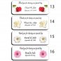 150 Personalized Wedding Bubble Labels Wedding Party Favors