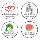 108 Wedding Calla Lily Hershey Kisses Kiss Labels Favors