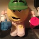 M&M's Mini's McDonalds Happy Meal Toy from France Yellow
