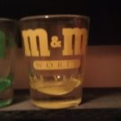 M&M's World Las Vegas Shot Glass Yellow