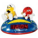 M&M M8CR1 AM/FM Clock Radio (Blue)