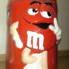M&M's Red Character Ceramic Canister by Galerie VHTF Sealed