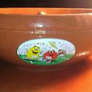 M&M's Ceramic Football Dish