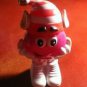 M&M's Christmas Minis pink Figure elf ears hat