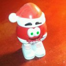 M&M's Christmas Minis red Figure santa hat