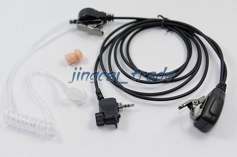Covert Acoustic Tube Earpiece for Motorola Tetra MTH800