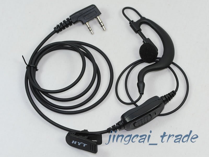 G-Shape Earpiece for HYT Radio TC268,TC270,TC368,TC370