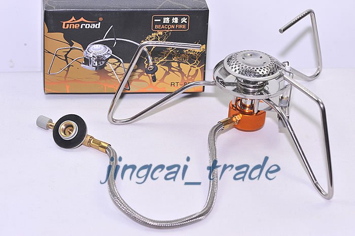 Brand New! Camping Stove Gas-powered Stove Cookout Butane Burner RT-808