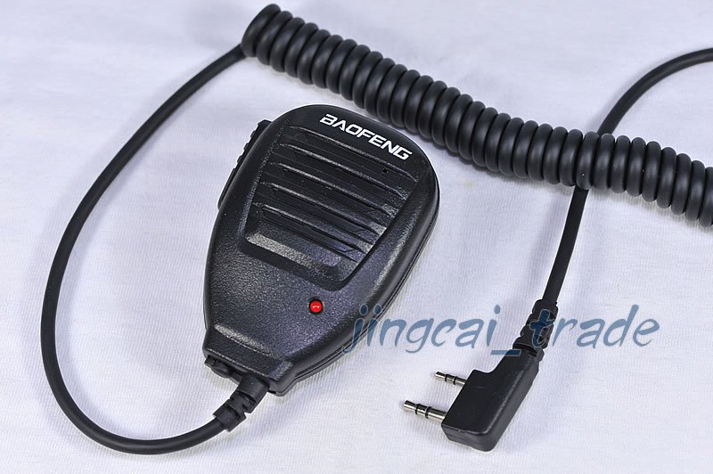 Heavy duty Handheld Shoulder Speaker Mic for BaoFeng UV-5R Kenwood Wouxun radio