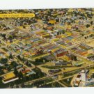 Aerial View Durant Oklahoma 1954 Postcard