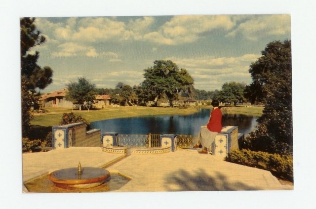 Point Clear Alabama Cottage Colony Postcard 1956