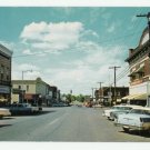 Walnut Street Rogers Arkansas Postcard 1950s