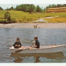 Park Entrance Motel Bar Harbor Maine Postcard
