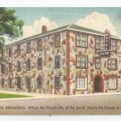 Hotel Rush Harrison Arkansas Postcard 1940s? 50s?