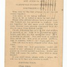 Appollo Hiawatha Picnic Glenwood Forest Perserve IL Postcard 1948