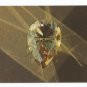 Natural Fancy Brown Pear Shaped Diamond Postcard