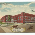 Tyler Commercial College Tyler Texas Vintage Postcard