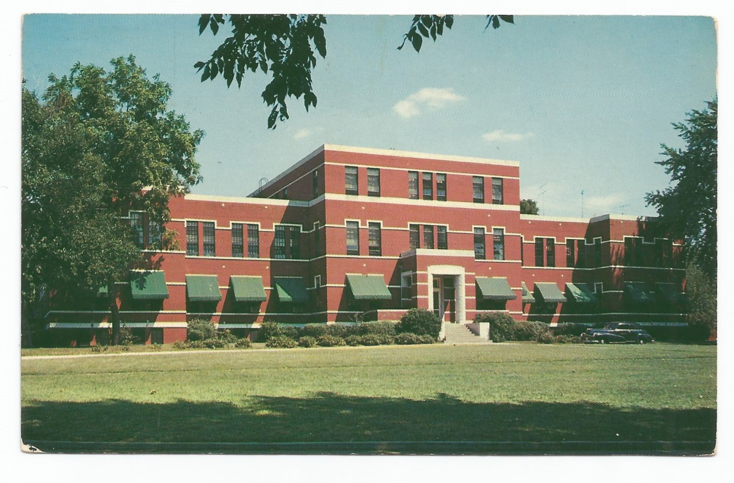 Missouri State Home for Boys Boonville Postcard