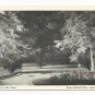 Enna Jettick Park Auburn New York Black & White Postcard