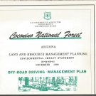 Coconino Natl Forest Arizona Environmental Impact Statement Map 1986 Coconino Natl Forest Arizona Environmental Impact Statement Map 1986