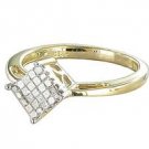 14k Yellow Gold Diamond Ring