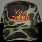 Yes DEER Camouflage Embroidered Baseball Hat