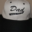 Custom Embroidered Baseball Hat- Dad since 2011