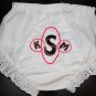 Embroidered Baby Bloomers with Initials