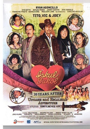 ISKUL BUKOL "20 YEARS LATER" MOVIE Filipino Tagalog DVD VIC SOTTO JOEY DE LEON