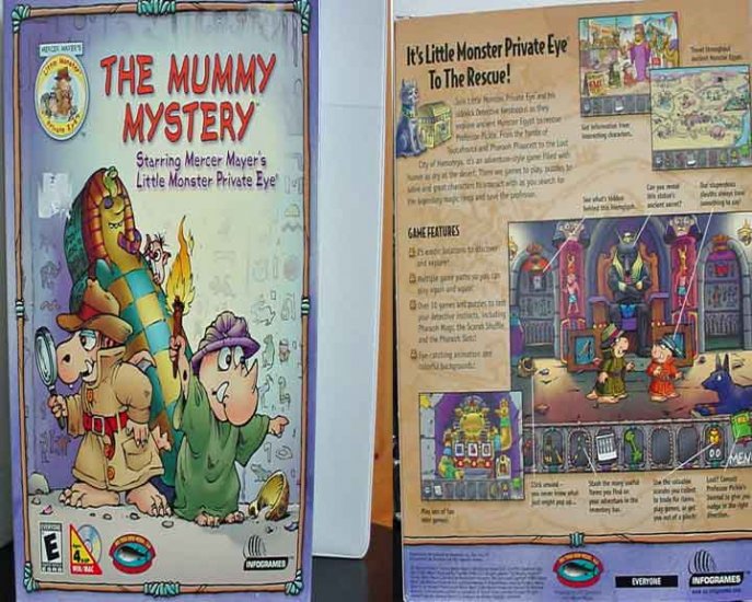 The Mummy Mystery Little Critter Mercer Mayer CD Rom