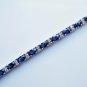 Blue Sapphire and Diamond Bracelet
