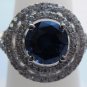 Elegant Sapphire Ring with Diamonds